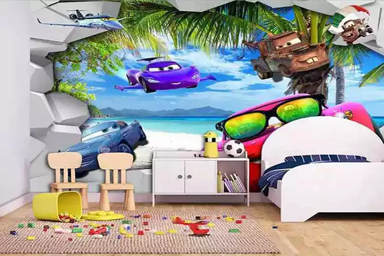 HD wallpaper: Children Bedroom Green Walls, Artistic, 3D | Wallpaper Flare